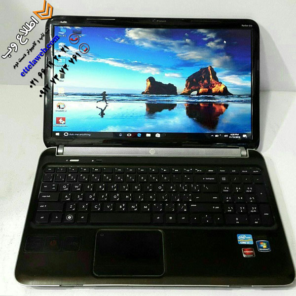 لپ تاپ دست دوم اچ پی Hp Pavilion DV6 با پردازنده i7 | اطلاع وب